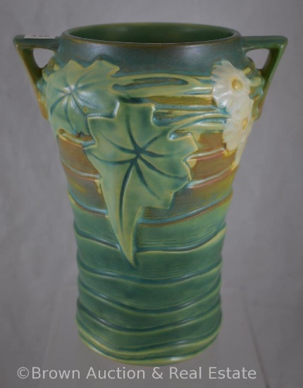 Roseville Luffa 688-8" vase, green