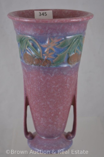 Roseville Baneda 604-7" vase, pink