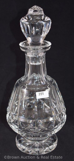 Waterford Lismore ftd. decanter, 12" tall