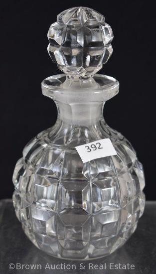 Crystal 6.5"h decanter