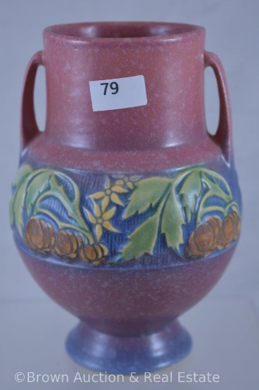 Roseville Baneda 589-6" vase, pink