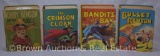 (4) Big Little Books: Bobby Benson; Bullet Benton; Crimson Cloak; Bandits at Bay