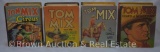 (4) Tom Mix Big Little Books