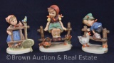 (3) Hummel figurines, 4