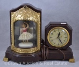 United Ballerina musical motion elec. Clock