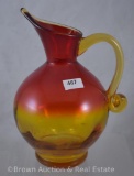 Ruby Amberina Glass 8