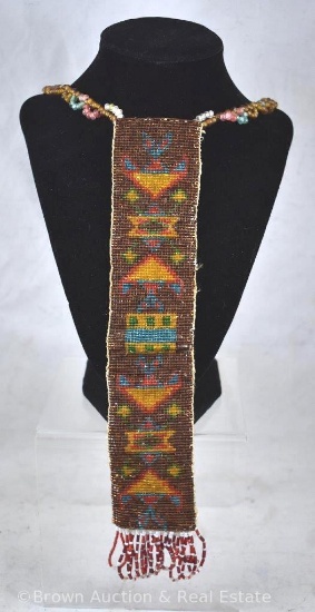 Native American beaded necklace