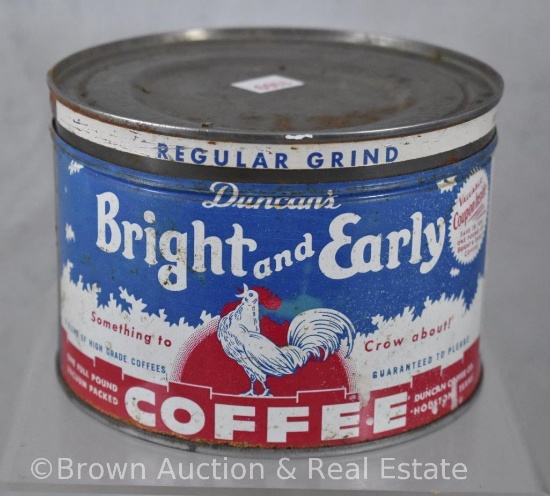 "Duncan's Bright and Early Coffee" 1 lb can