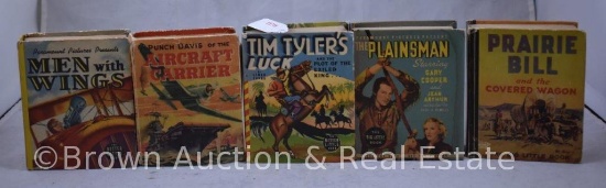 (5) Big Little Books: Western and Aviation