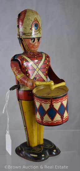 Marx George the Drummer Boy wind-up toy - doesn?t work quite right