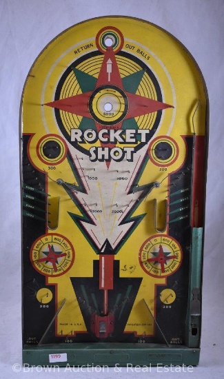 1930's Lindstrom's "Rocket Shot" game - Rare in this condition