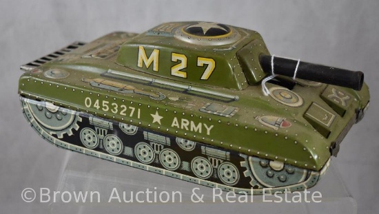 Tin toy Army M27 armored tank