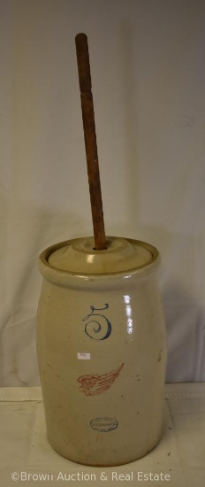 Red Wing No. 5 butter churn