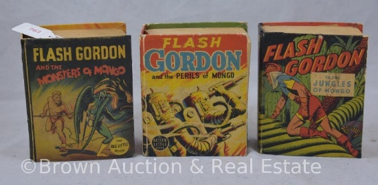 (3) Fash Gordon Big Little books
