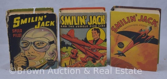(3) Smilin' Jack Big Little books