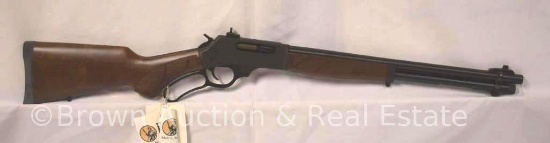 Henry Big Boy 45/70 lever action rifle, round steel barrel - likely never fired **BUYER MUST PAY A