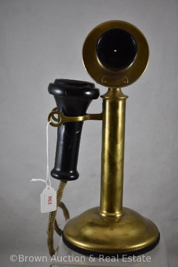 Western Electric gold candlestick telephone