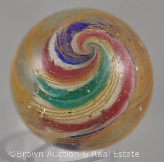 Swirl marble, 1.5"d