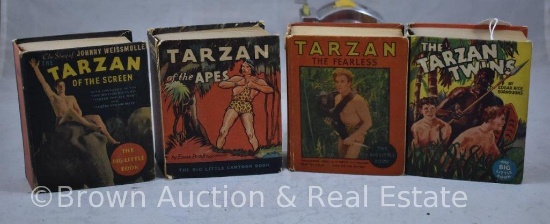 (4) Tarzan Big Little Books