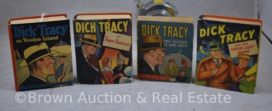 (4) Dick Tracy Big Little Books