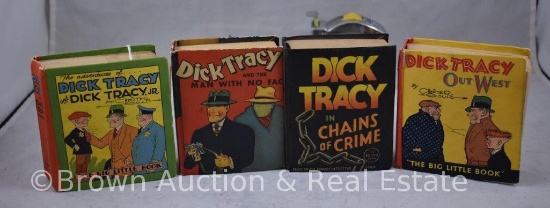 (4) Dick Tracy Big Little Books