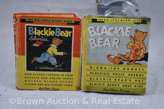 (2) Blackie Bear Big Little Nickel Books