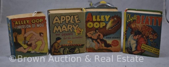 (4) Big Little books: 2-Alley Oop, Apple Mary and Clyde Beatty