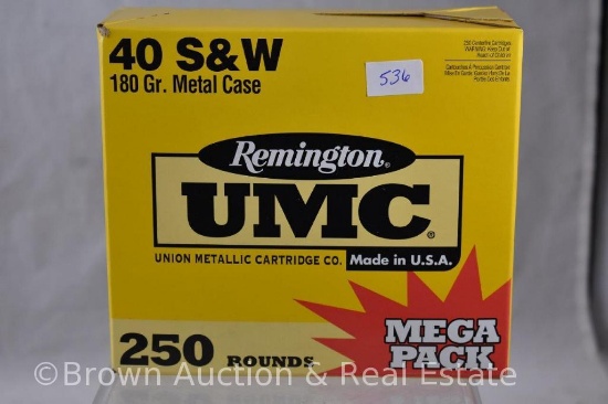 Box of Remington 40 S&W ammo