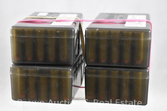 (4) Boxes of 44 Rem Mag ammo