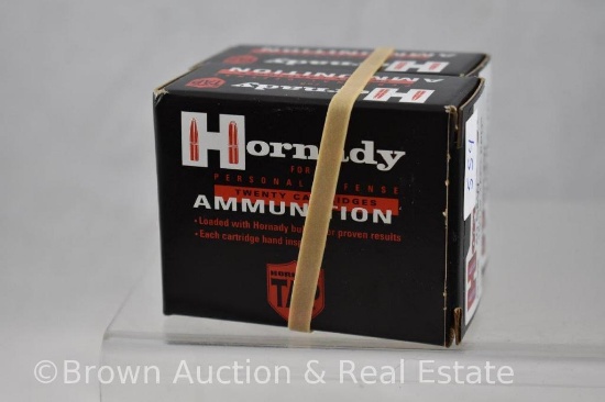 (2) Boxes of Hornady 40 S&W ammo