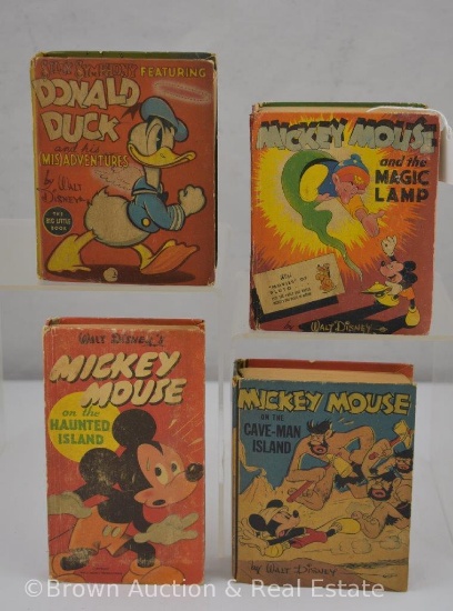 (4) Disney Big Little Books