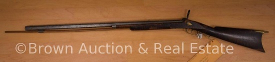 Kentucky Sporting muzzle loader percussion rifle, early-mid 1800's