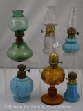 (6) Miniature kerosene lamps