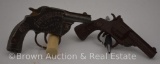(2) Cast Iron pistol cap guns