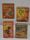 (4) Disney Big Little Books