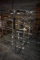 (3) Lozier Steel With Glass Shelving Shelving Units