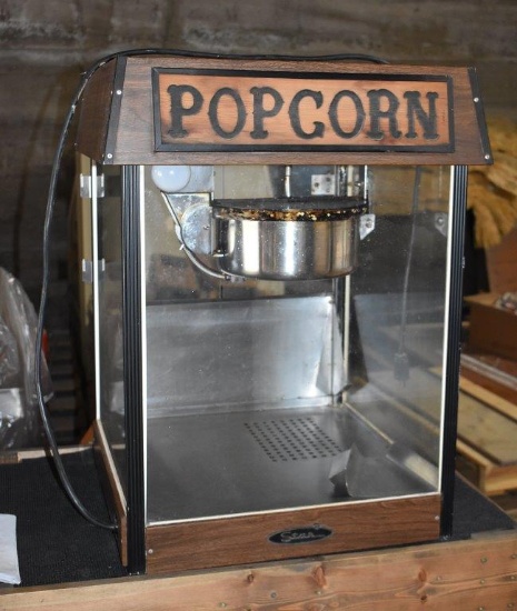 Star Popcorn Popper With Cart