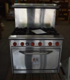 Cpg 6-burner Gas Range With Oven
