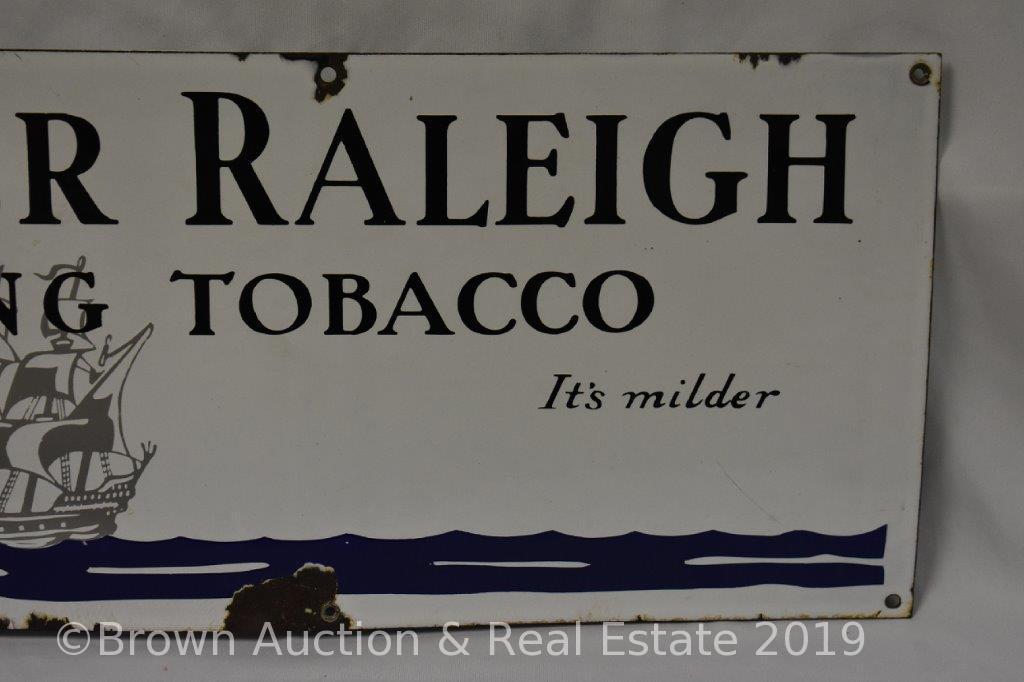sir walter raleigh tobacco sign Sir Walter Raleigh Smoking Tobacco