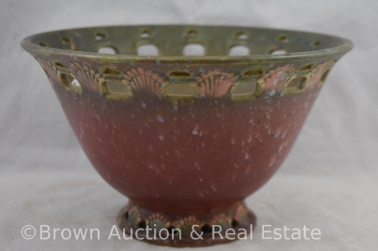 Roseville Ferella 211-8" bowl, red
