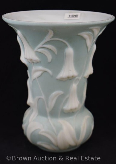 Phoenix Glass Bluebell 7" vase