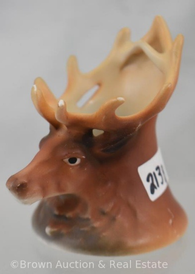Royal Bayreuth Elk toothpick holder