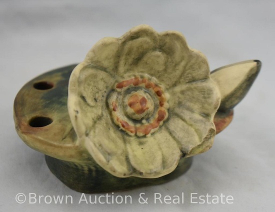 Weller Woodcraft Water Lily flower frog