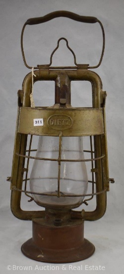 Early 1900 Dietz King Fire Dept. kerosene lantern