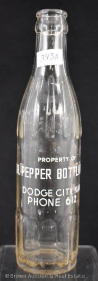 Dr. Pepper soda bottle, Dodge City