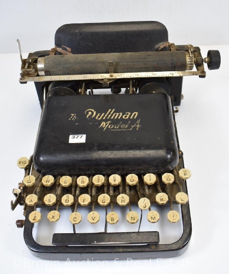Pullman Model A old typewriter