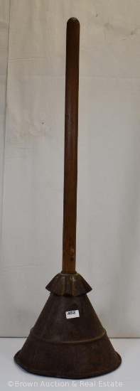 Vintage clothes washing plunger