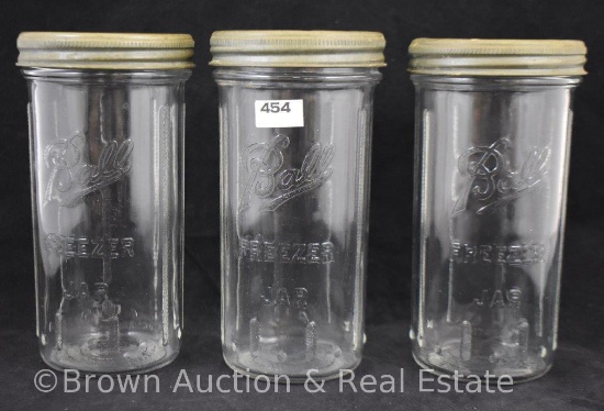 (3) Vintage Ball freezer jars