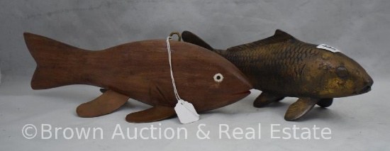 (2) Figural fish items