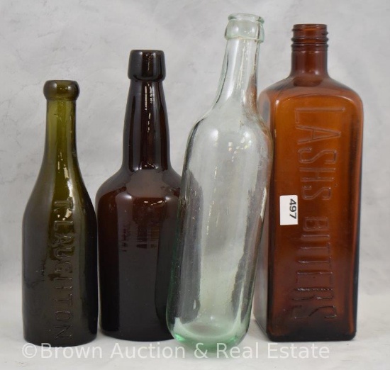 (4) Old bottles